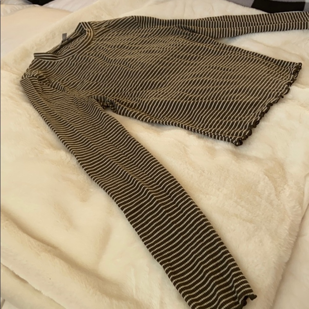 crop top long sleeve